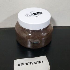 Lola Soap Body Scrub Soft Salt GLow, Jojoba & Lavender Exfoliating